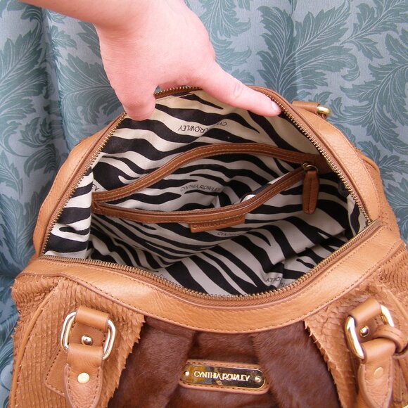 🤎 EUC Cynthia Rowley large Leather Bag - Picture 15 of 16